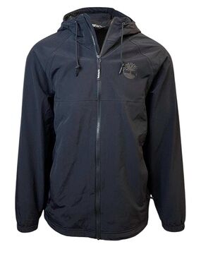 Timberland Men's Black Hooded Windbreaker SizeXL